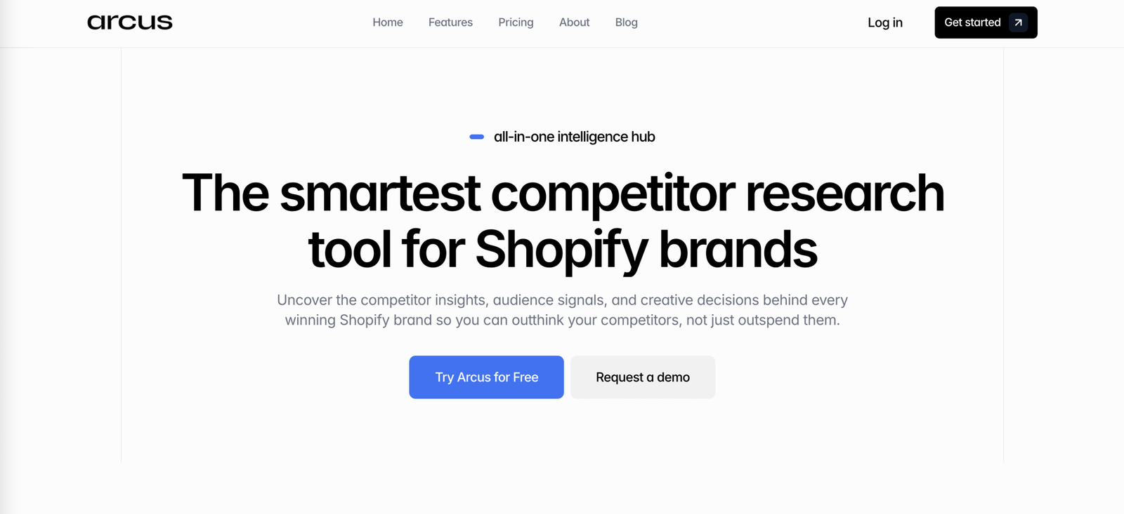 arcus.so ecommerce tool